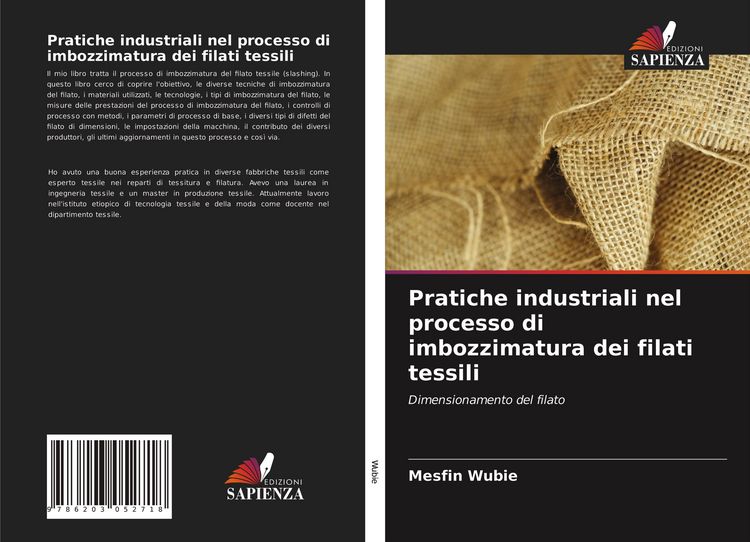 Produktbild: Pratiche industriali nel processo di imbozzimatura dei filati tessili