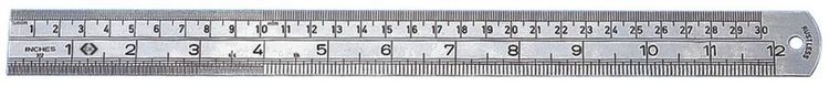 Produktbild: C.K T3530 12 Ma&szlig;stab 0.3m Edelstahl