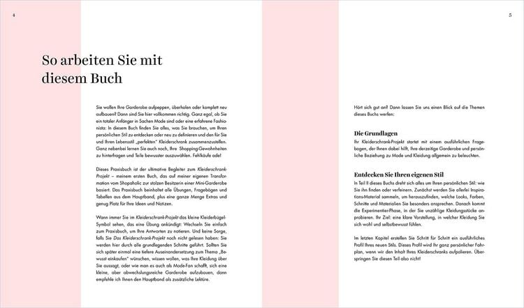 Das Kleiderschrank-Projekt. Praxisbuch