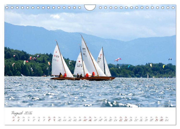 Produktbild: Das F&uuml;nf-Seen-Land Oberbayern (Wandkalender 2026 DIN A4 quer), CALVENDO Monatskalender