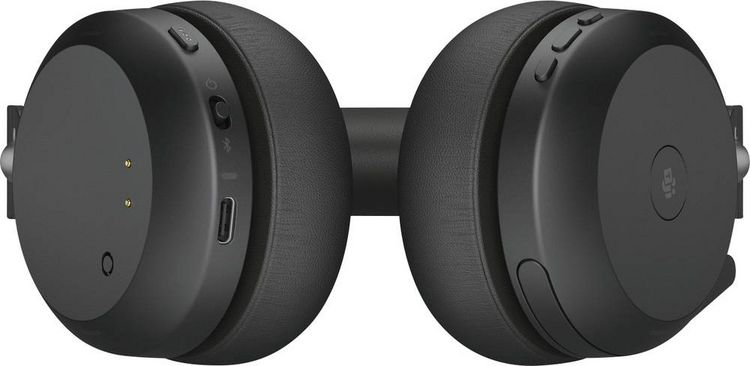 Produktbild: Jabra Evolve2 75 On Ear Headset kabelgebunden Schwarz Batterieladeanzeige, Mikrofon-Stummschaltung Telefon