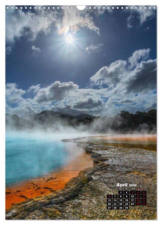 Produktbild: Neuseeland, Inseln der Tr&auml;ume (Wandkalender 2026 DIN A3 hoch), CALVENDO Monatskalender