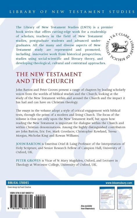 Produktbild: The New Testament and the Church