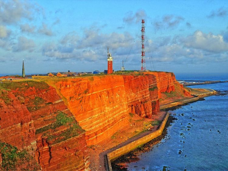 Produktbild: CALVENDO Puzzle Helgoland im Abendlicht | 1000 Teile Lege-Gr&ouml;&szlig;e 64x48cm Foto-Puzzle f&uuml;r gl&uuml;ckliche Stunden