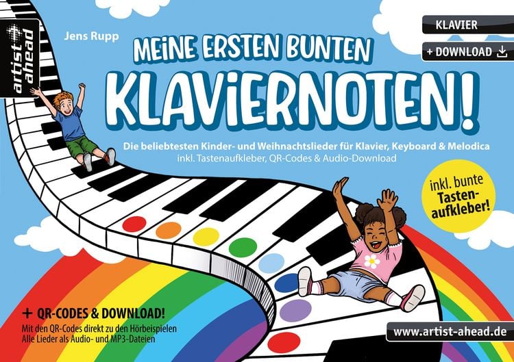 Produktbild: Meine ersten bunten Klaviernoten!