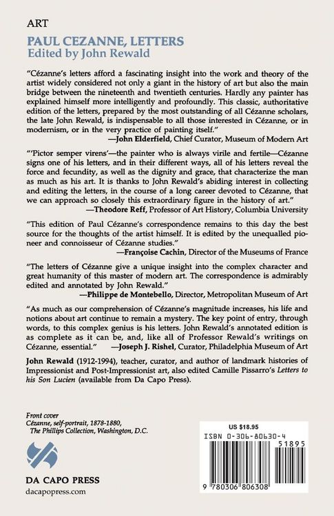 Produktbild: Paul Cezanne, Letters