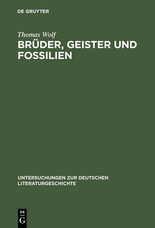 Produktbild: Br&uuml;der, Geister und Fossilien