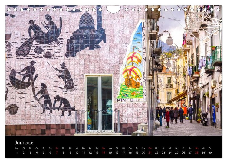 Produktbild: Vietri sul Mare an der Amalfik&uuml;ste (Wandkalender 2026 DIN A4 quer), CALVENDO Monatskalender