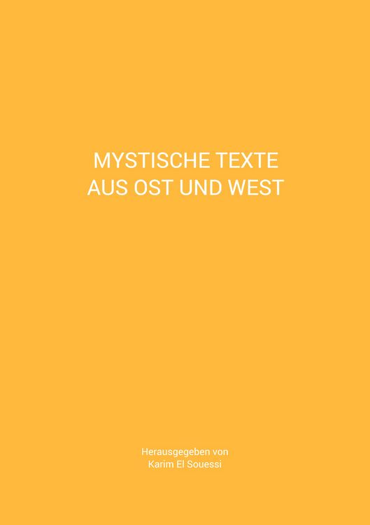 Produktbild: Mystische Texte aus Ost und West