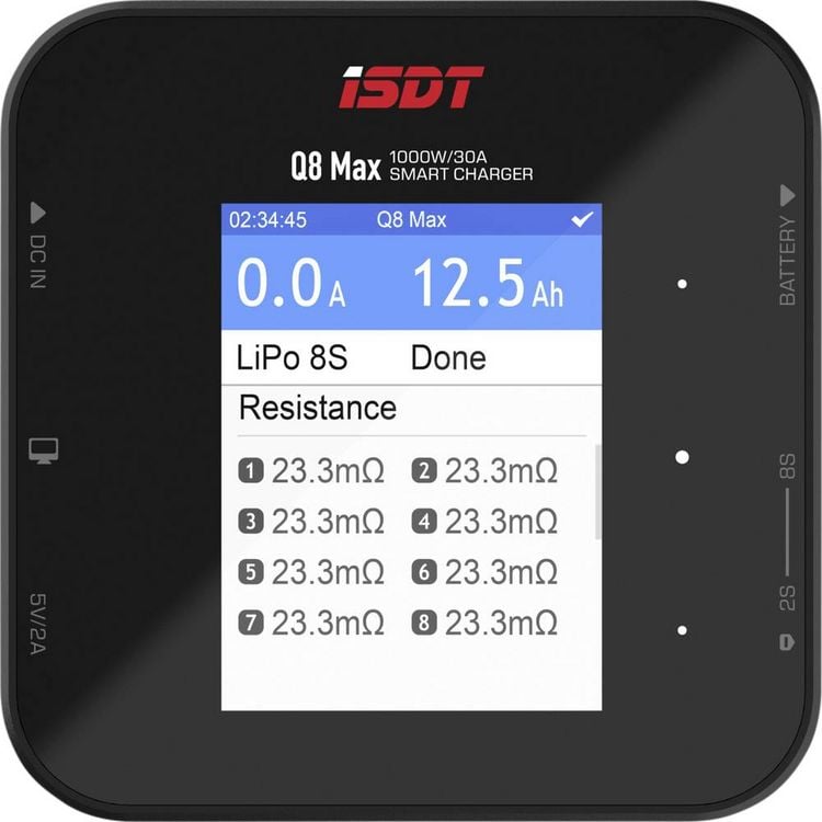 Produktbild: ISDT Modellbau-Ladeger&auml;t 30.0A LiFePO, LiPo, LiHV, NiMH Schnellladefunktion