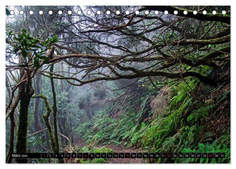 Produktbild: Teneriffas rauer Norden (Tischkalender 2026 DIN A5 quer), CALVENDO Monatskalender