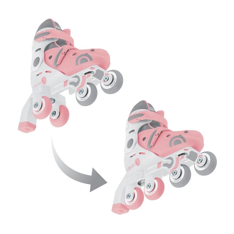 Produktbild: GLOBBER LEARNING SKATES 2in1 pastellrosa, Gr. 26-29