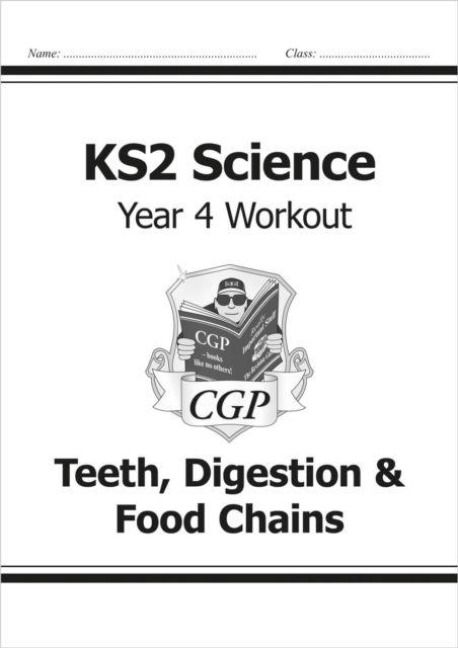 Produktbild: KS2 Science Year 4 Workout: Teeth, Digestion & Food Chains