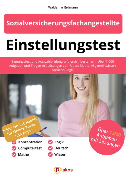 Produktbild: Einstellungstest Sozialversicherungsfachangestellte