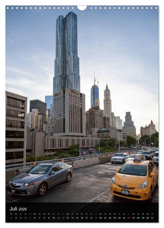 Produktbild: New York (Wandkalender 2026 DIN A3 hoch), CALVENDO Monatskalender