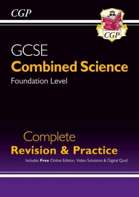 Produktbild: GCSE Combined Science Foundation Complete Revision & Practice w/ Online Ed, Videos & Quizzes