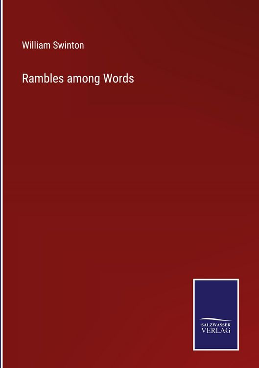 Produktbild: Rambles among Words