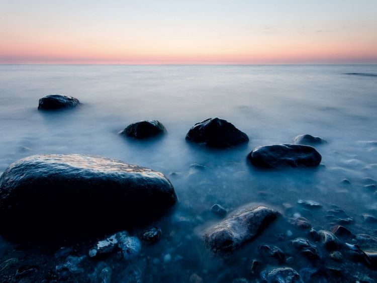 Produktbild: Strand bei Katharinenhof - Sonnenaufgang (Puzzle)