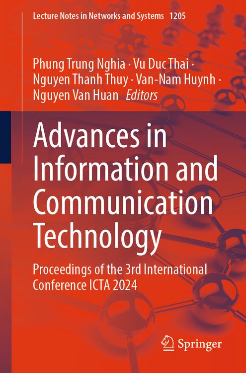 Produktbild: Advances in Information and Communication Technology