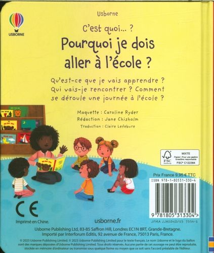 Produktbild: Pourquoi je dois aller &agrave; l'&eacute;cole ?