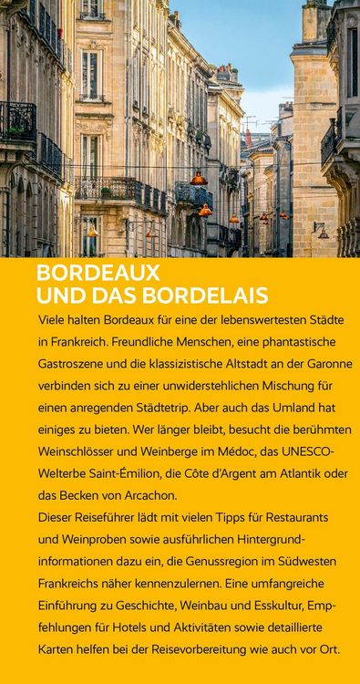Produktbild: TRESCHER Reisef&uuml;hrer Bordeaux und das Bordelais