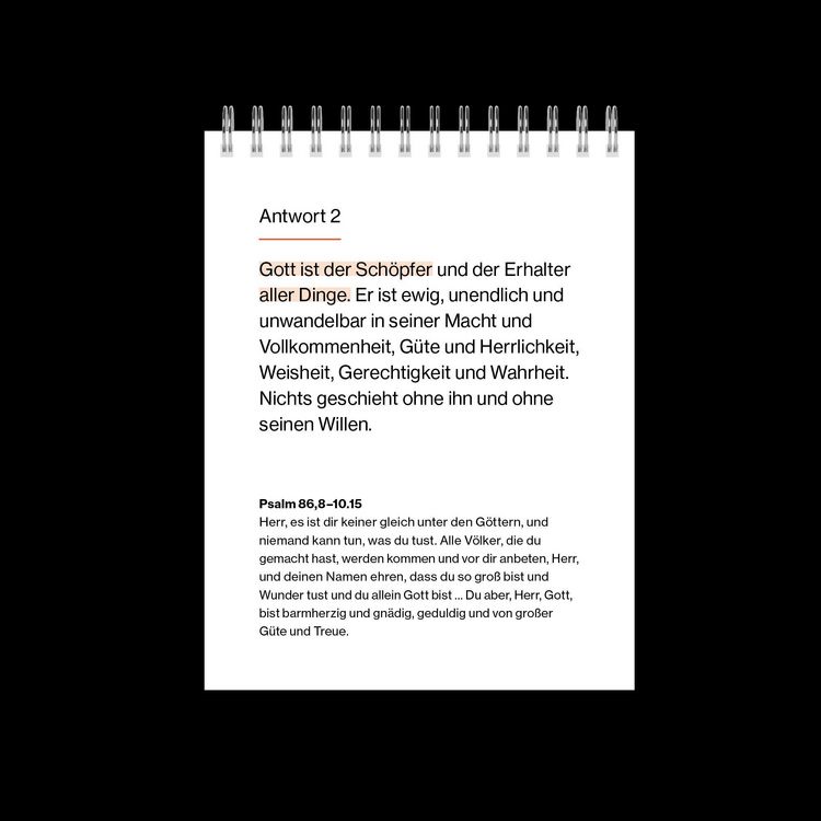 Produktbild: New City Katechismus (Tischkalender)