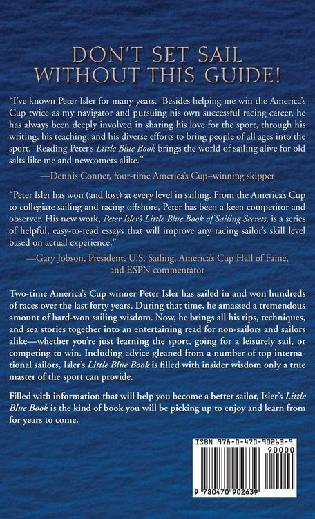 Produktbild: Peter Isler's Little Blue Book of Sailing Secrets