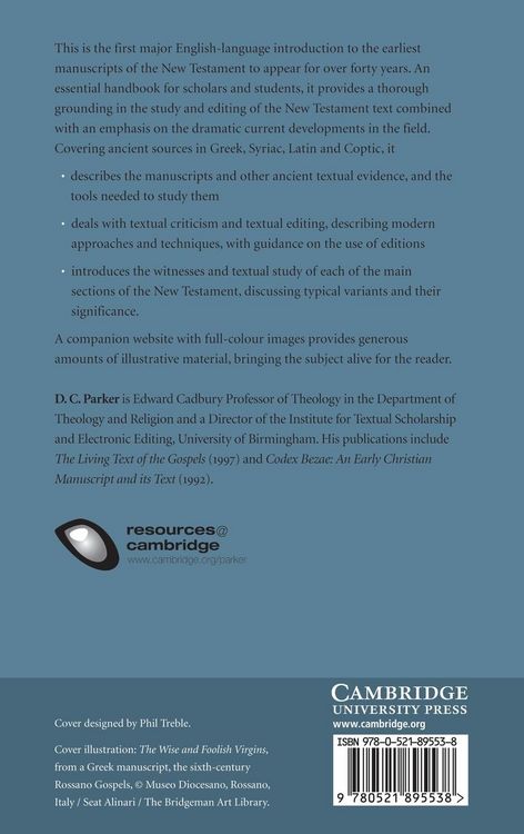 Produktbild: An Introduction to the New Testament Manuscripts and Their Texts