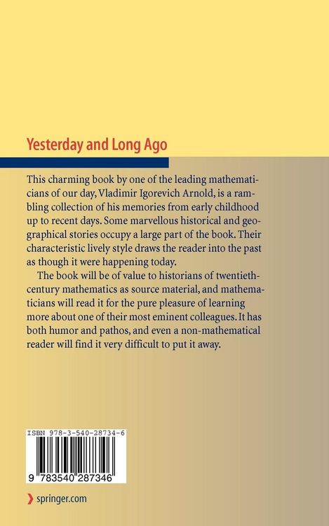 Produktbild: Yesterday and Long Ago