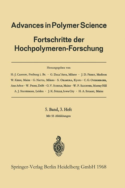 Produktbild: Advances in Polymer Science