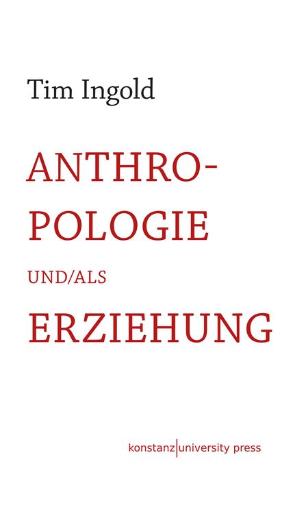 Produktbild: Anthropologie und/als Erziehung