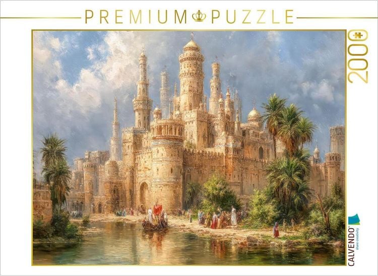 Produktbild: CALVENDO Puzzle M&auml;rchenschl&ouml;sser | 2000 Teile Lege-Gr&ouml;&szlig;e 90x67cm Foto-Puzzle f&uuml;r gl&uuml;ckliche Stunden