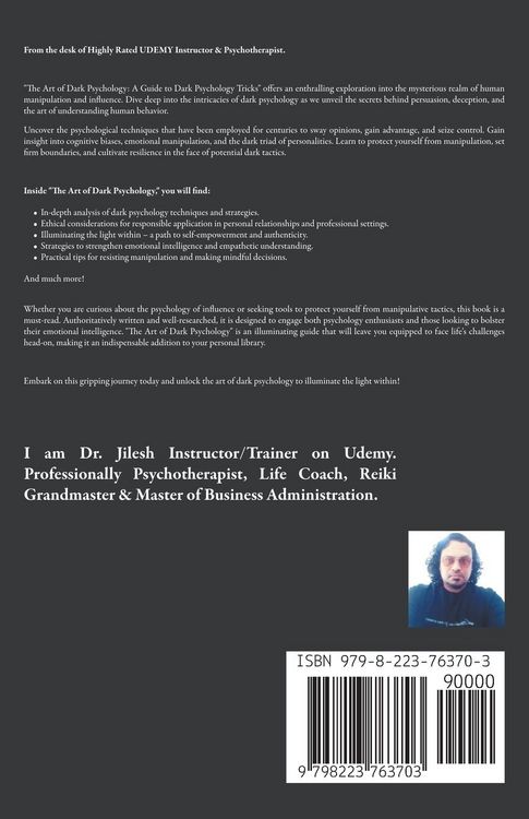 Produktbild: The Art of Dark Psychology