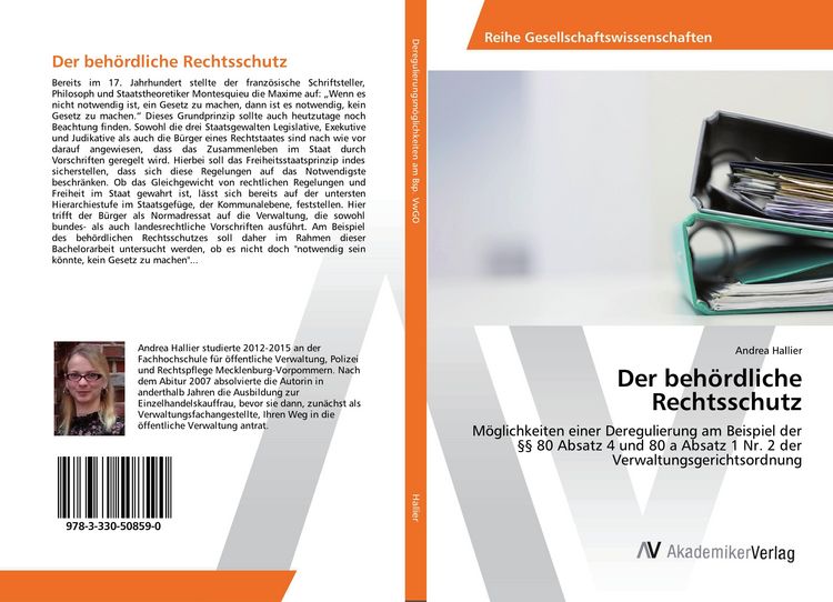 Produktbild: Der beh&ouml;rdliche Rechtsschutz