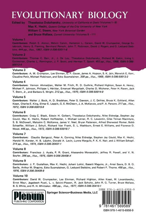 Produktbild: Evolutionary Biology