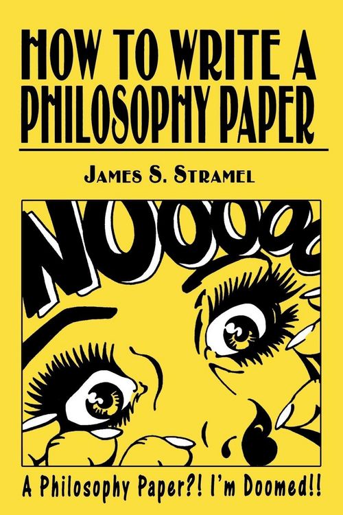 Produktbild: How to Write a Philosophy Paper