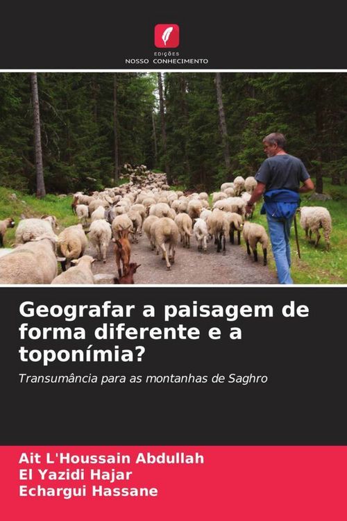 Produktbild: Geografar a paisagem de forma diferente e a topon&iacute;mia?