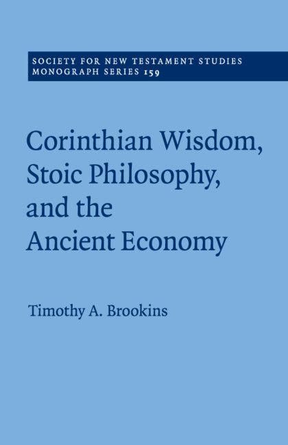 Produktbild: Corinthian Wisdom, Stoic Philosophy, and the Ancient Economy