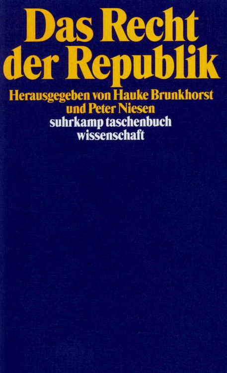 Produktbild: Das Recht der Republik