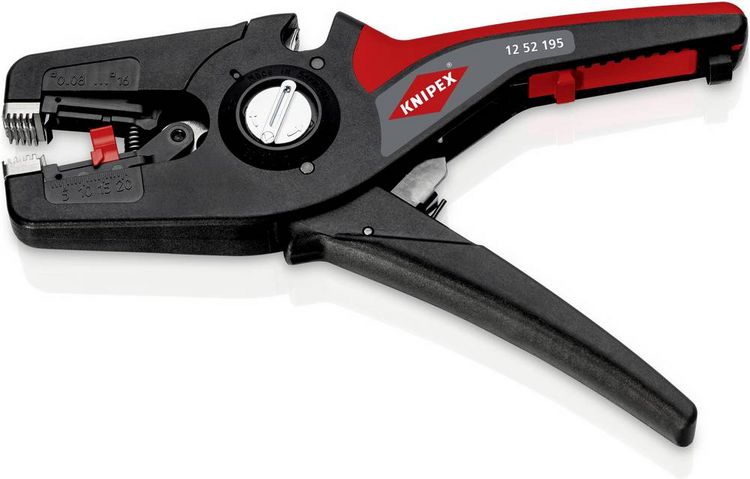 Produktbild: Knipex PreciStrip 16 12 52 195 Automatische Abisolierzange 0.08 bis 16mm