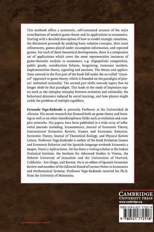 Produktbild: Economics and the Theory of Games