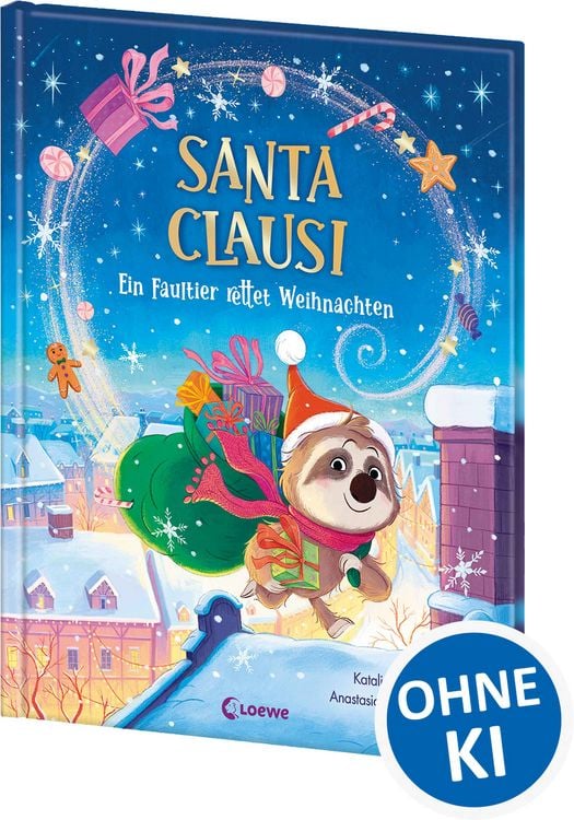 Produktbild: Santa Clausi - Ein Faultier rettet Weihnachten
