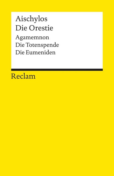 Produktbild: Die Orestie