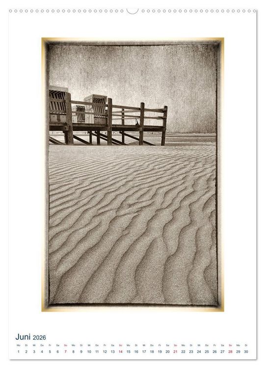 Produktbild: Nordseebrise - Bezauberndes Nordfriesland (Wandkalender 2026 DIN A2 hoch), CALVENDO Monatskalender