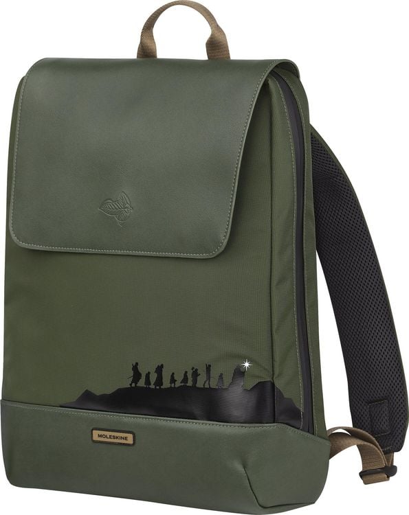 Produktbild: Moleskine Der Herr der Ringe Metro Backpack Slim, Moosgr&uuml;n