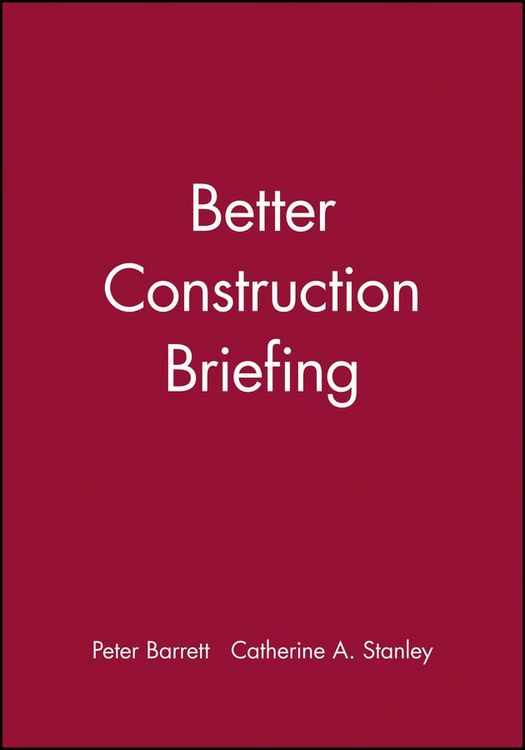 Produktbild: Better Construction Briefing