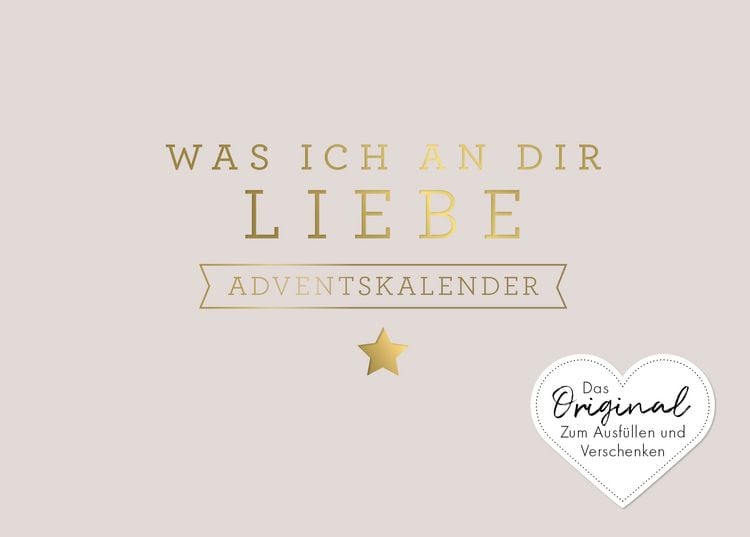 Produktbild: Was ich an dir liebe &ndash; Adventskalender