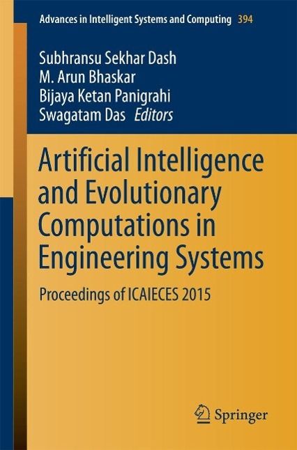 Produktbild: Artificial Intelligence and Evolutionary Computations in Engineering Systems