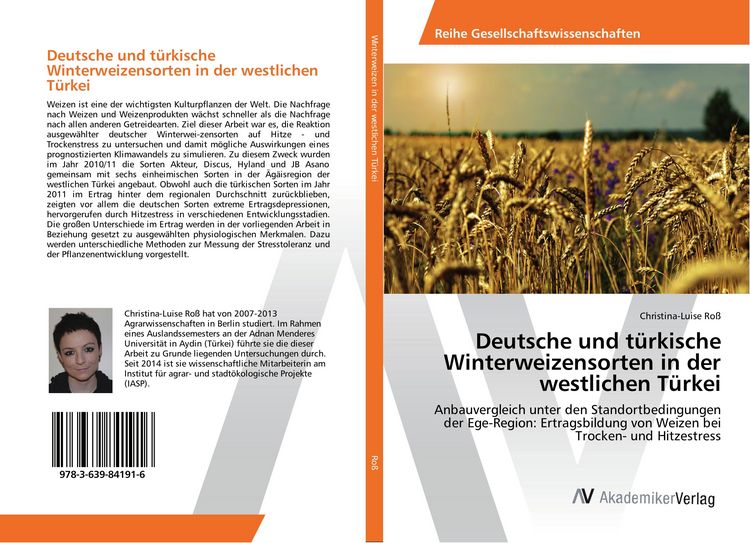 Produktbild: Deutsche und t&uuml;rkische Winterweizensorten in der westlichen T&uuml;rkei