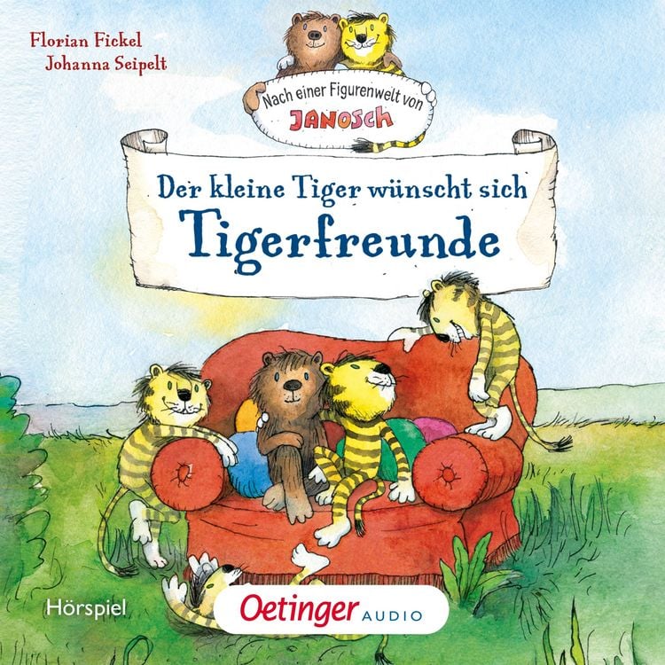 Produktbild: Nach einer Figurenwelt von Janosch. Der kleine Tiger w&uuml;nscht sich Tigerfreunde